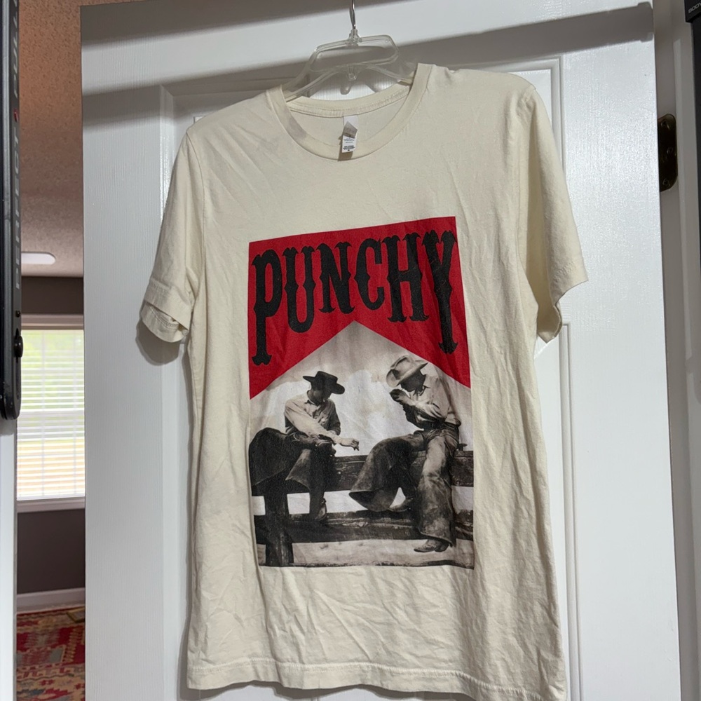 Bella Canvas Cream Punchy Graphic Tee